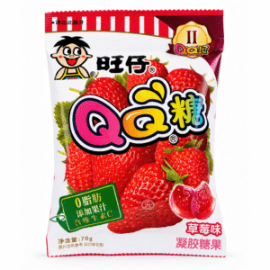 Want Want QQ Jeleuri cu aromă de căpșuni 70 g