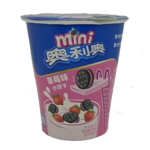 Oreo Mini Biscuiti Capsuni