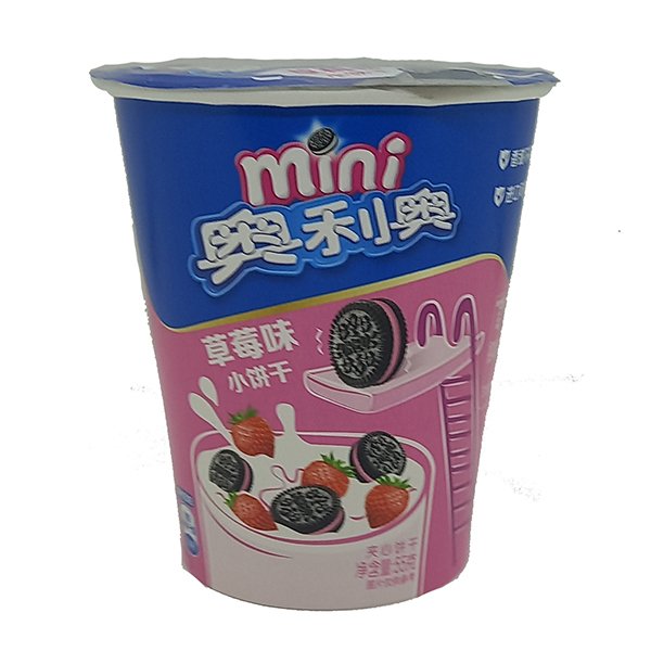 Oreo Mini Biscuiti Capsuni