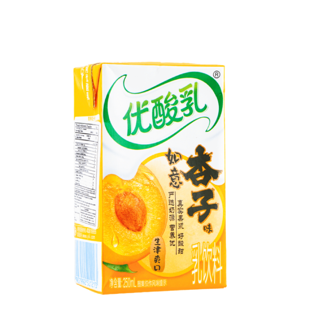 Bautura din lapte, Aroma de caise, 250ml, Yi Li