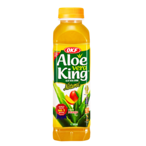 Bautura racoritoare Aloe Vera King, Aroma de mango, 500ml, OKF