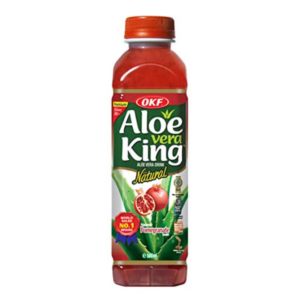 Bautura racoritoare Aloe Vera King, Aroma de rodie, 500ml, OKF