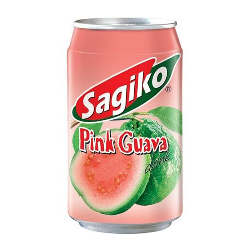Bautura racoritoare, aroma de guave roz, 320ml, Sagiko