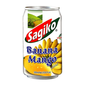 Bautura racoritoare, aroma de mango si banane, 320ml, Sagiko