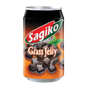 Bautura racoritoare, cu jeleu de iarba, 320ml, Sagiko
