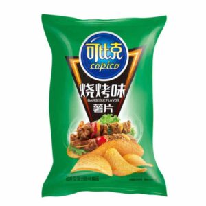 Chipsuri din cartofi, aroma de BBQ, 55g, Copico