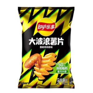Chipsuri din cartofi, aroma de aripioare de pui, 40g, Lay's