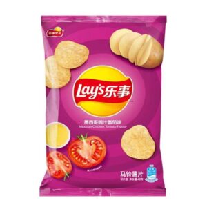 Chipsuri din cartofi, aroma de pui cu rosii, 40g, Lay’s