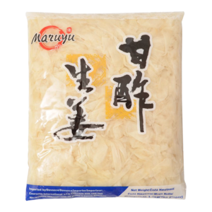 Ghimbir feliat, pentru sushi, 1.5Kg, Maruyu