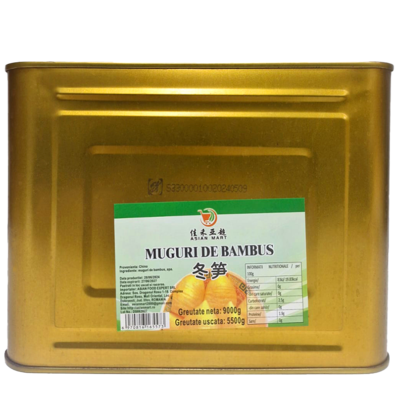 Muguri de bambus, 2*9Kg, Asian Mart