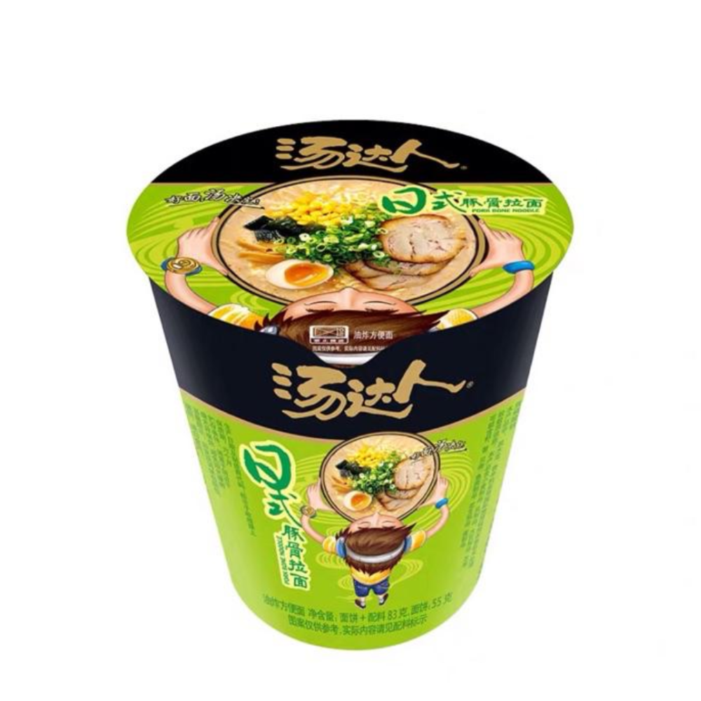 Noodles instant, Aroma de porc, 83g, TDR