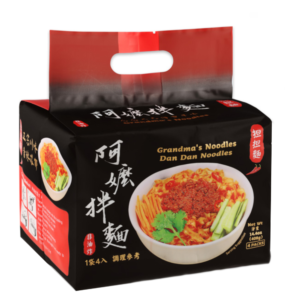 Noodles instant DanDan, 4 x 102g, Grandma's Noodles