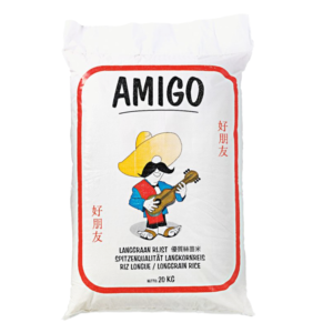 Orez cu bob lung, 20Kg, AMIGO