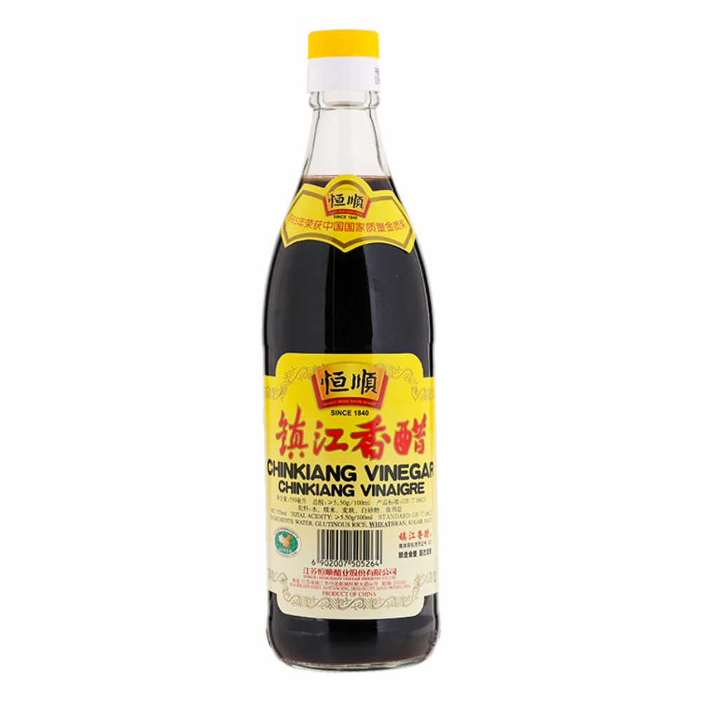 Otet negru din orez, Chinkiang, 550ml, Hengshun