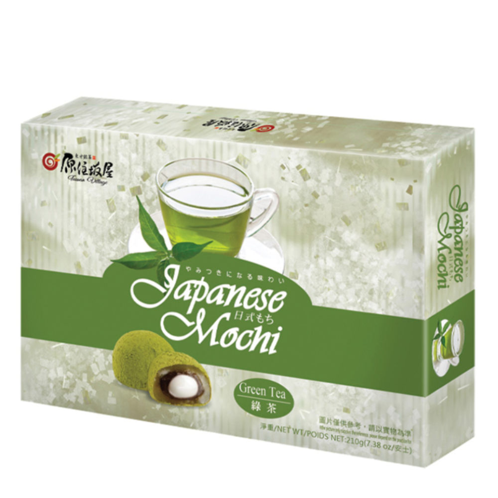Prajituri Mochi, Aroma de ceai verde, 210g, Taiwan Village