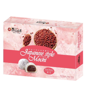 Prajituri Mochi, Aroma de fasole rosie, 210g, Taiwan Village