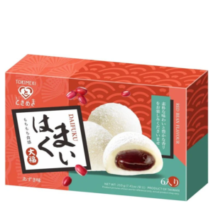 Prajituri Mochi, aroma de fasole rosie, 210g, Tokimeki