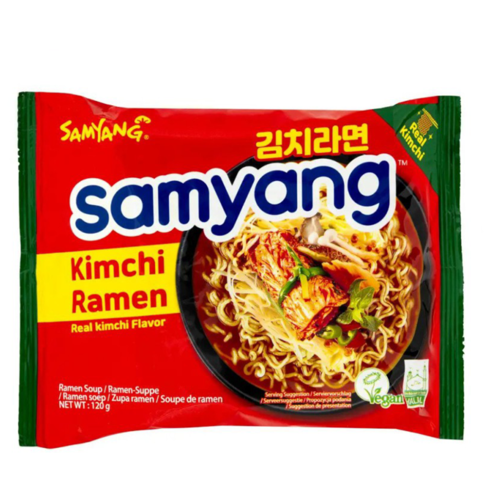 Ramen instant, Aroma de kimchi, 120g, Samyang