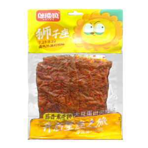 Snack chinezesc picant, din soia si susan, aroma de usturoi, 60g, WLM