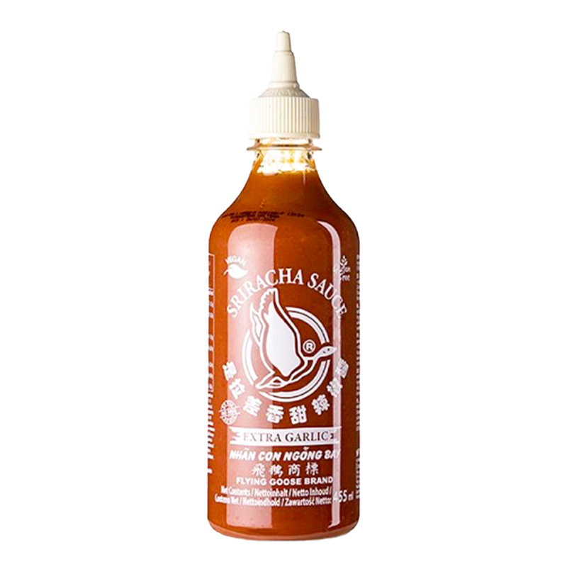 Sos Sriracha picant, extra usturoi, 455ml, Flying Goose