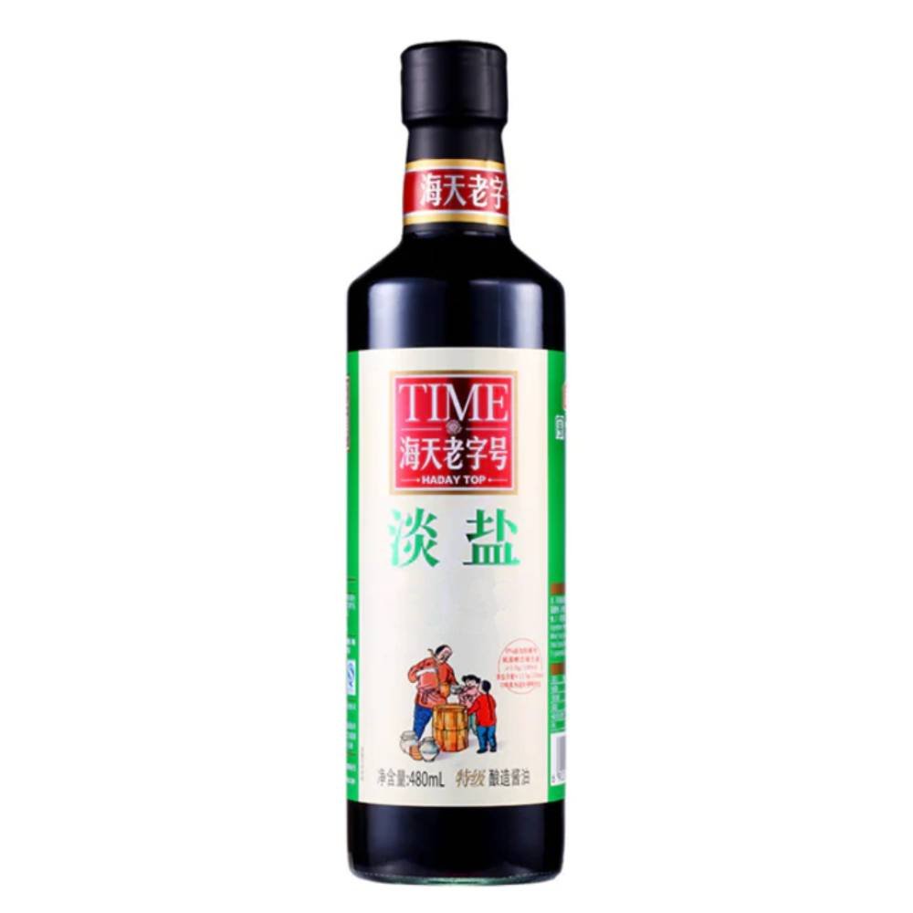 Sos de soia, Continut redus de sare, 480ml, Haday