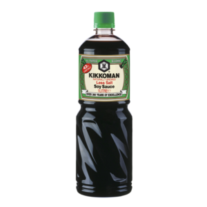 Sos de soia, continut redus de sare, 975ml, Kikkoman