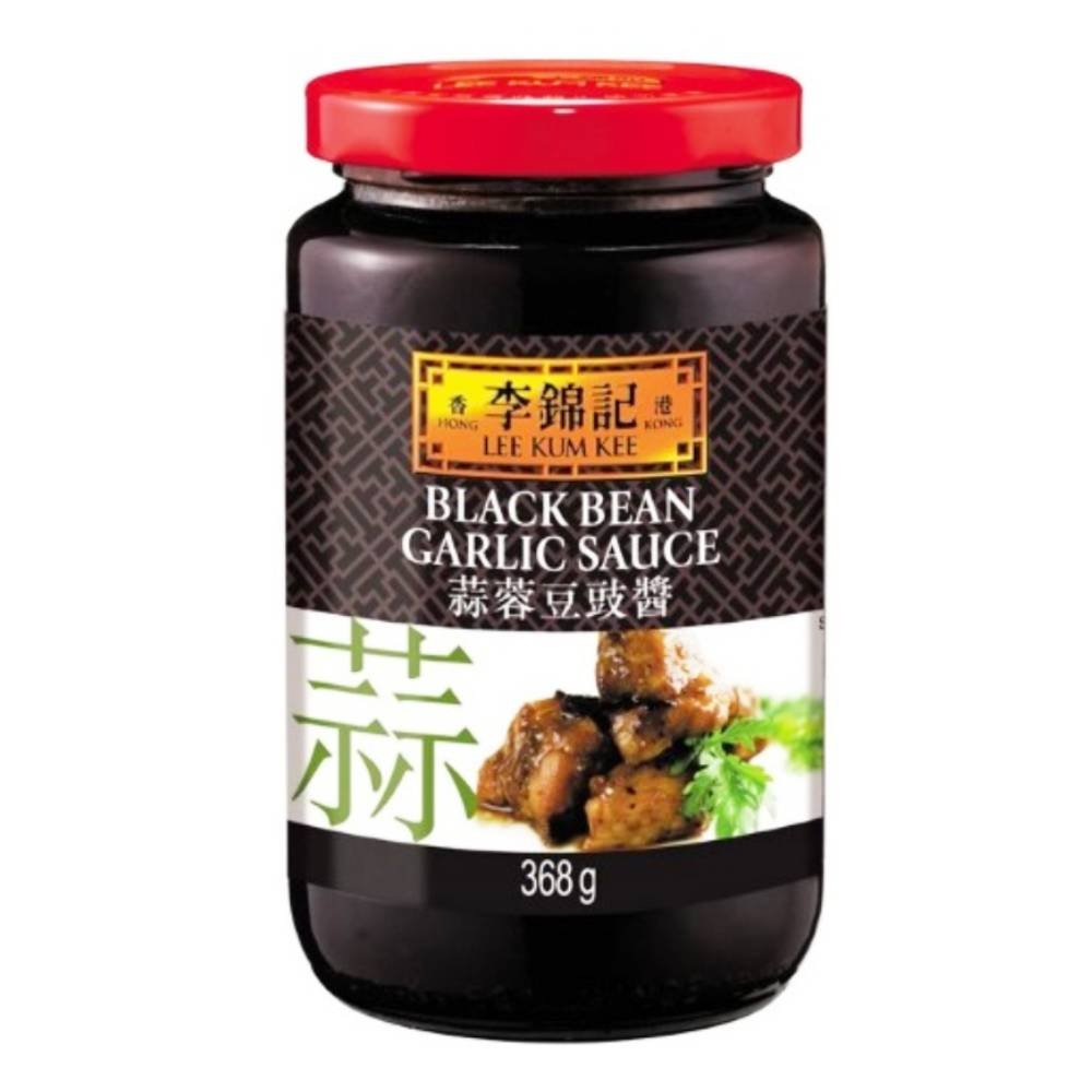 Sos din fasole neagra si usturoi, 368g, LKK