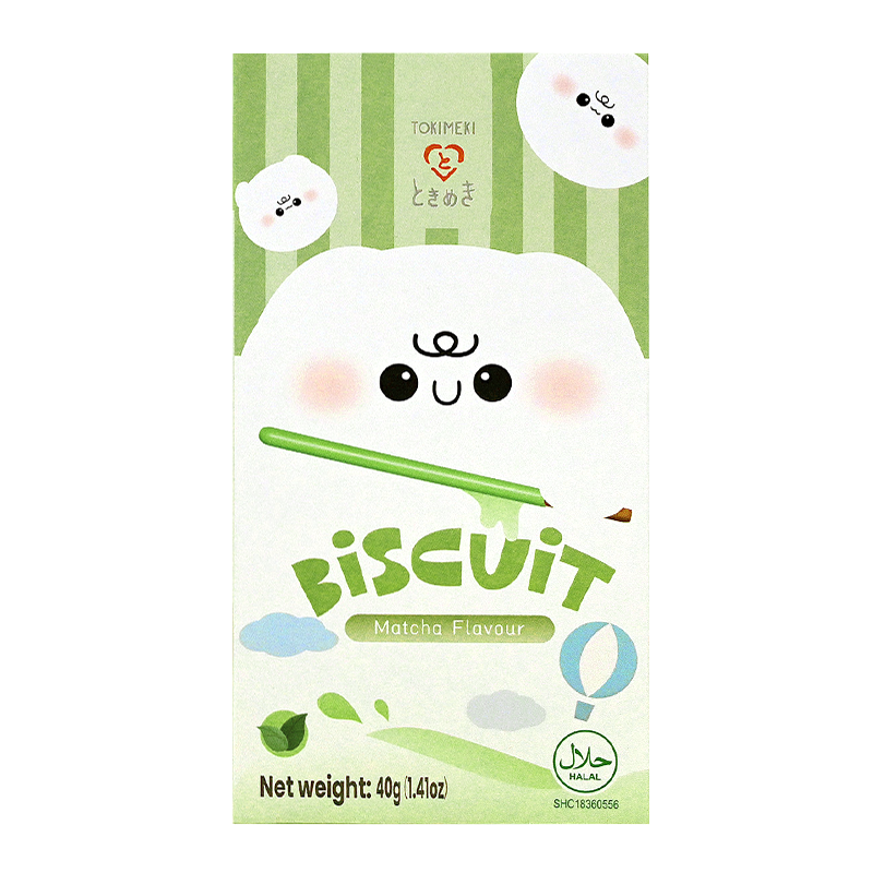 Sticksuri, aroma de matcha, 40g, Tokimeki