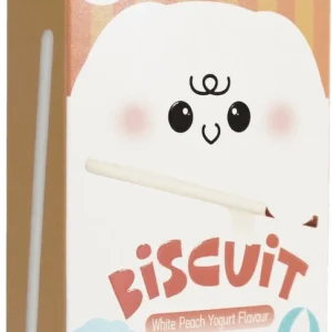 TOKIMEKI BISCUIT STICK AROMĂ DE IAURT SI ALB PIERSICI LATTE 40G