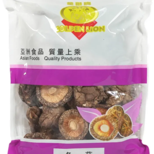 GOLDEN LION, Dried Mushroom A/B Grade 4 5cm,100g